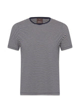 Oscar Jacobsons Kyran Striped T-shirt - Navy White. Køb t-shirts her.