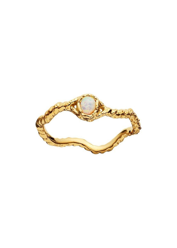 Maanestens Lisa Ring - Sterling Silver (925) Gold Pla. Køb ringe her.