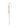 Long Baroque Pearl Earring Pea - Gold Jewellery704_1268_GOLD_SINGLE5712778018389- Butler Loftet