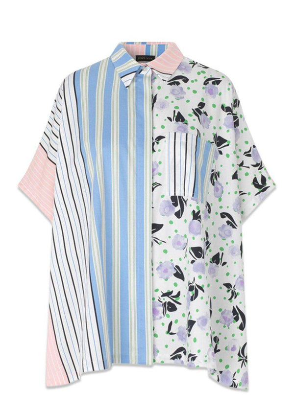 Stine Goyas Luna - Flowermarket Stripes. Køb toppe her.