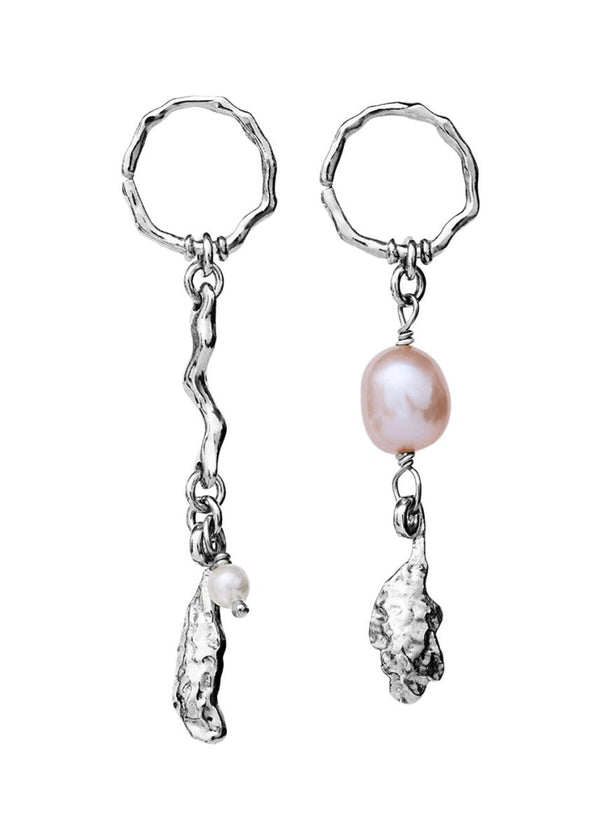 Maanestens Lyric Earring - Sterling Silver (925). Køb øreringe her.