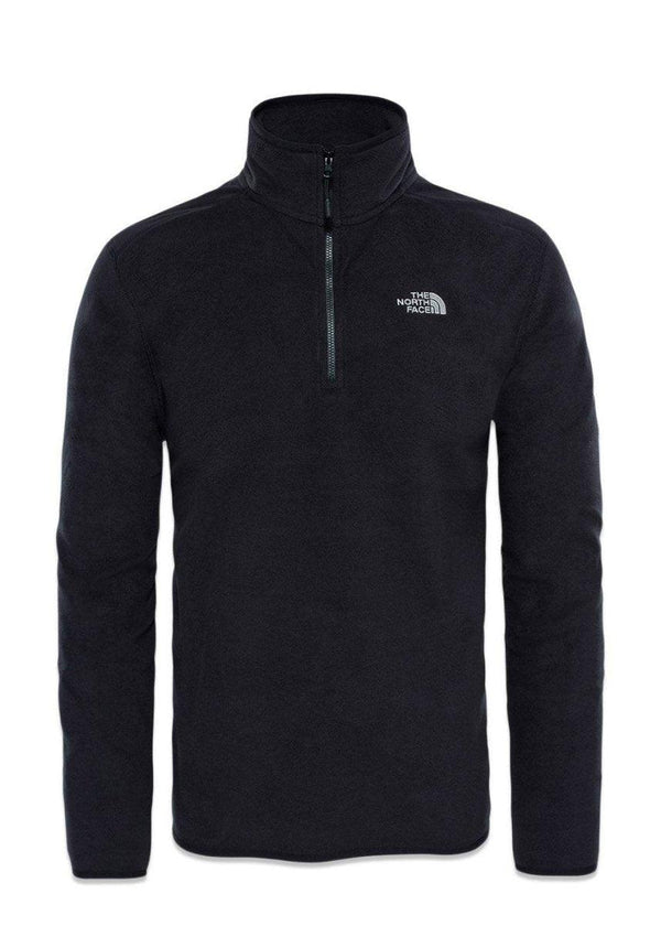 The North Faces M 100 GLACIER 1/4 ZIP - EU - Tnf Black. Køb fleece her.