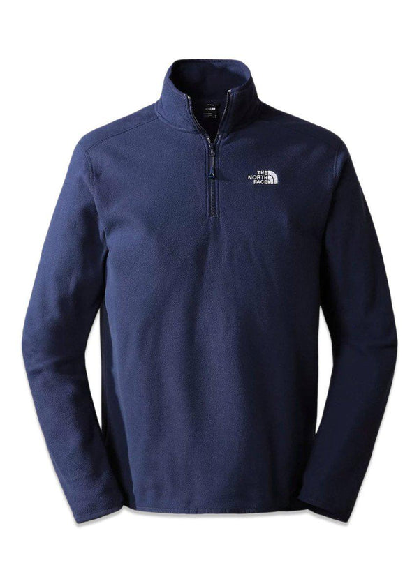 The North Faces M 100 GLACIER 1/4 ZP - Summit Navy. Køb fleece her.
