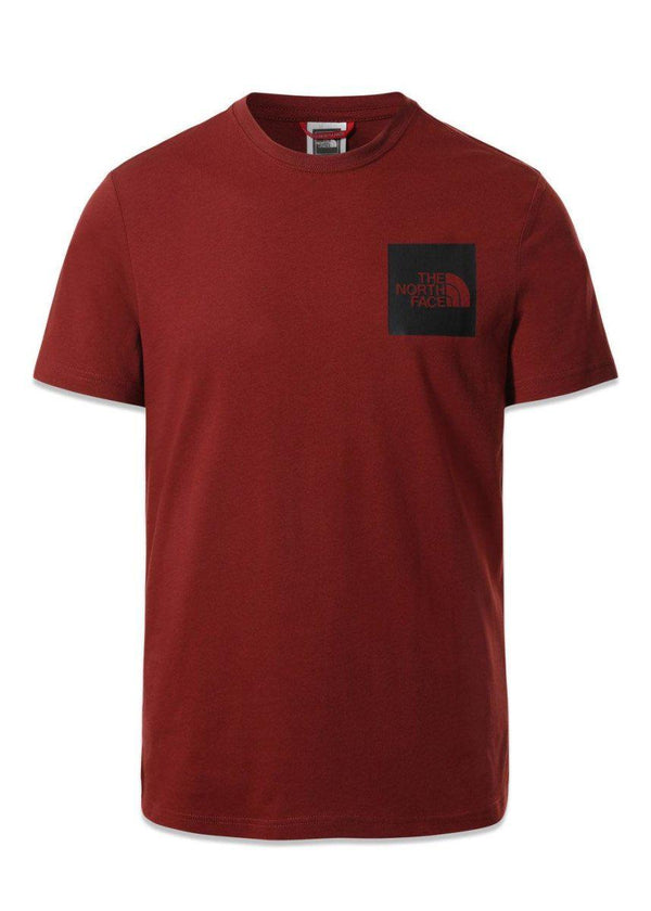 The North Faces M S/S FINE TEE - EU - Brick House Red. Køb t-shirts her.