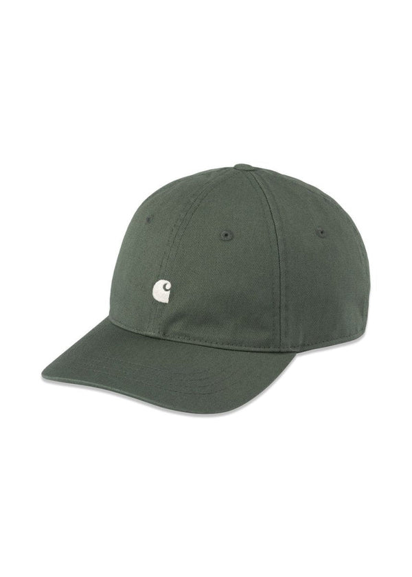 Carhartt WIP's Madison Logo Cap - Boxwood / Wax. Køb caps her.