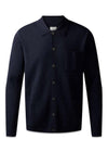 Clippers Manchester Cardigan Polo Colla - Donker Marine. Koop hier breiwerk.