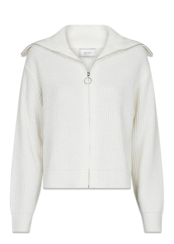 Neo Noirs Masja Knit Cardigan - Off White. Køb strik her.