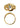 Stine A's My love ring whit bluetopas/Pink opal - Gold. Køb ringe her.