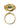 Stine A's My love ring whit green stone - Gold. Køb ringe her.