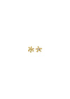 Maanestens Mynte Earrings - Sterling Silver (925) Gold Plated. Køb øreringe her.