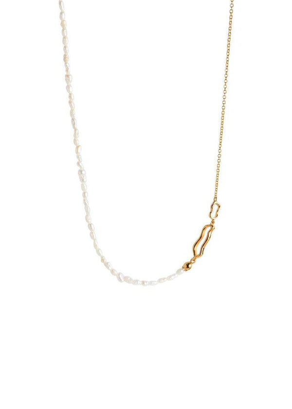 ENAMEL Copenhagens Necklace, Juliana - Pearl. Køb halskæder her.