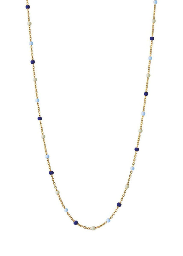 ENAMEL Copenhagens Necklace, Lola - Marine. Køb halskæder her.