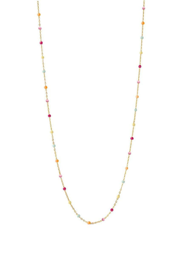ENAMEL Copenhagens Necklace, Lola - Rainbow. Køb halskæder her.