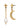 Nyla Earring - Sterling Silver (925) Gold Pla Jewellery829_9667a_STERLINGSILVER(925)GOLDPLA_OneSize5713581027698- Butler Loftet