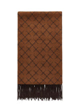By Malene Birgers ORTEGA. - Dark Tan. Køb scarf her.