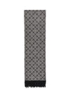 By Malene Birgers ORTEGA. - Light Grey Melange. Køb scarf her.