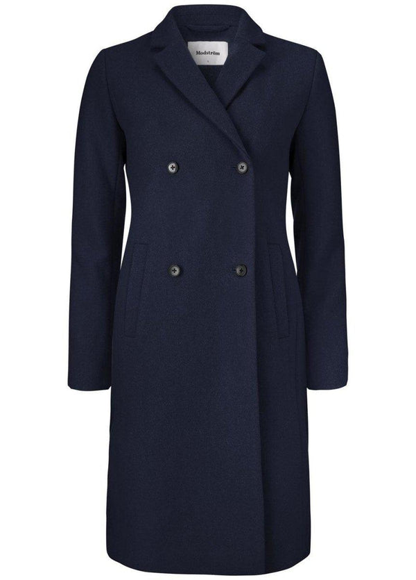 Modströms Odelia jas - Navy Sky. Koop hier jassen.