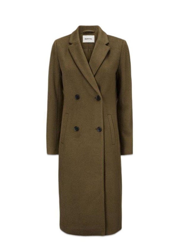 Modströms Odelia lange jas - Sienna. Koop hier jassen.