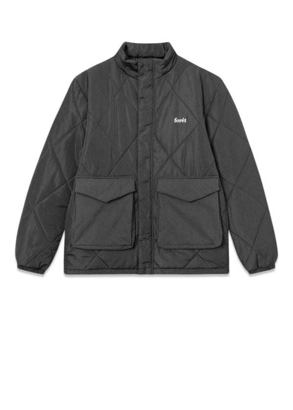 Foréts PAMPA PUFFER JACKET - Black. Køb overtøj her.
