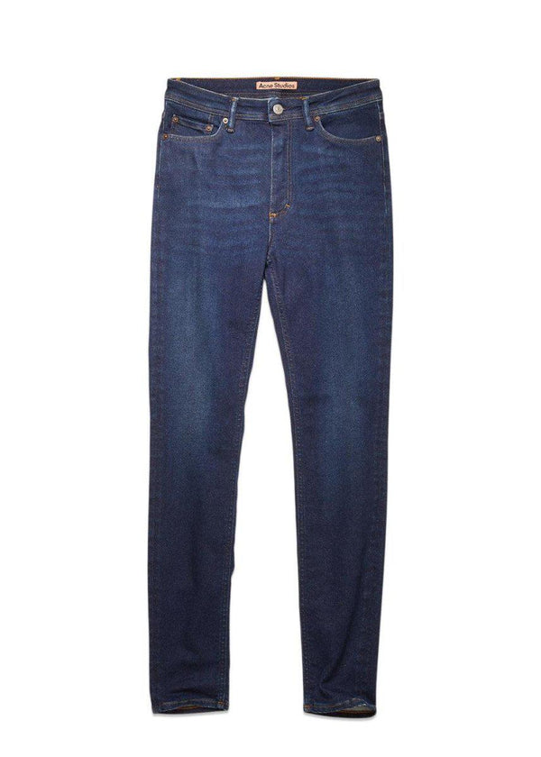 Acne Studios' Punt Donkerblauw - Donkerblauw. Koop hier jeans.