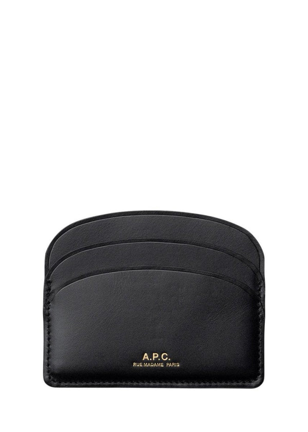 A.P.C's Porte-Cartes Demi-lune - Black. Køb punge her.