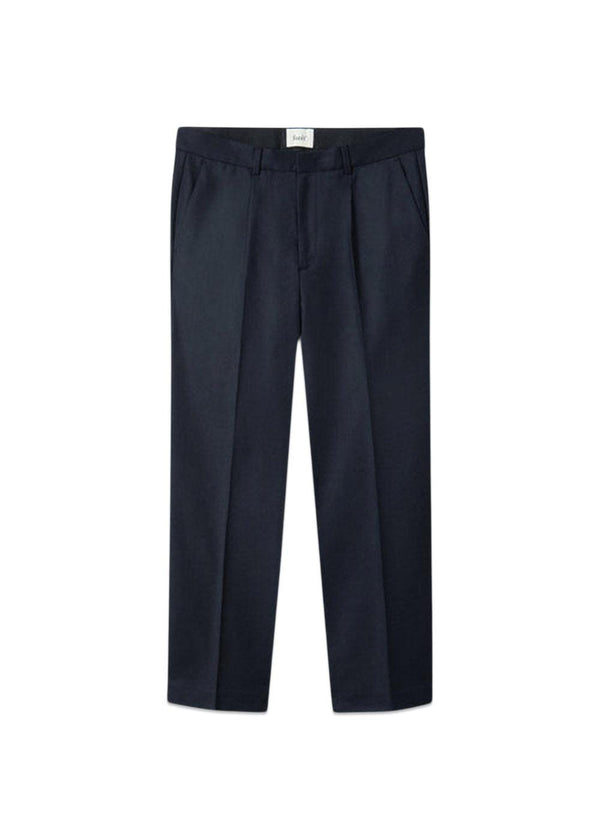 Foréts READ WOOL SUIT PANTS - Navy. Køb bukser her.