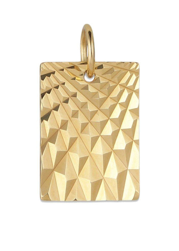 Jane Kønigs Reflection Square Pendant - Forgyldt Sølv. Køb vedhæng her.