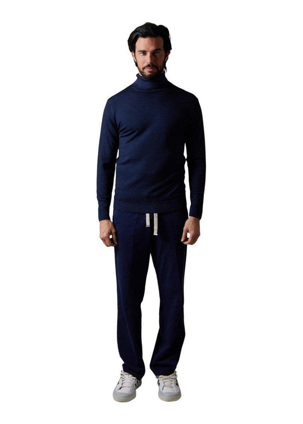 Daniele Fiesolis Rollneck Extra Fine - Notte. Køb strik her.