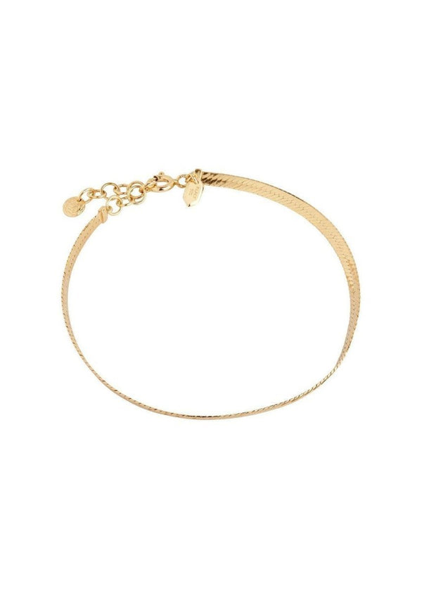Maria Blacks Sentiero Bracelet - Gold. Køb armbånd her.