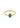 Pernille Corydons Shine Green Ring - Gold. Køb ringe her.