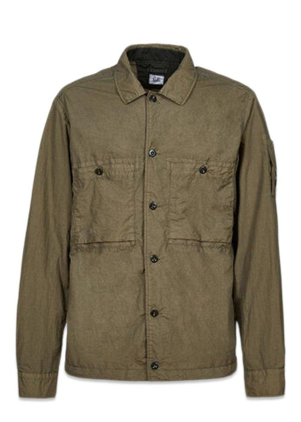 C.P. Companys Shirts Long Sleeve - Thyme. Køb shirts her.