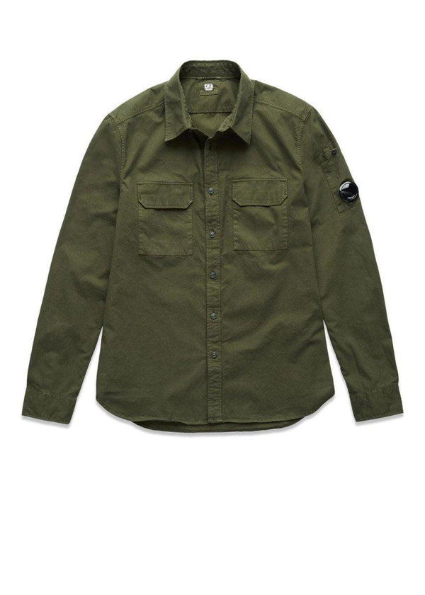 C.P. Companys Shirts Long Sleve - Ivy Green. Køb shirts her.