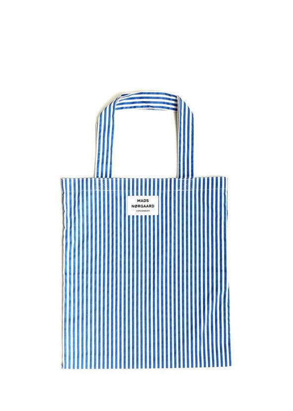 Mads Nørgaards Soft Organic Atoma - Blue/White. Køb accessories her.