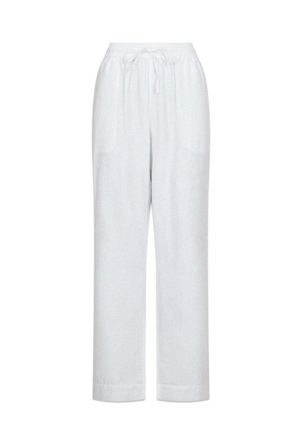 Neo Noir's Sonar linnen broek - wit. Koop hier een broek.
