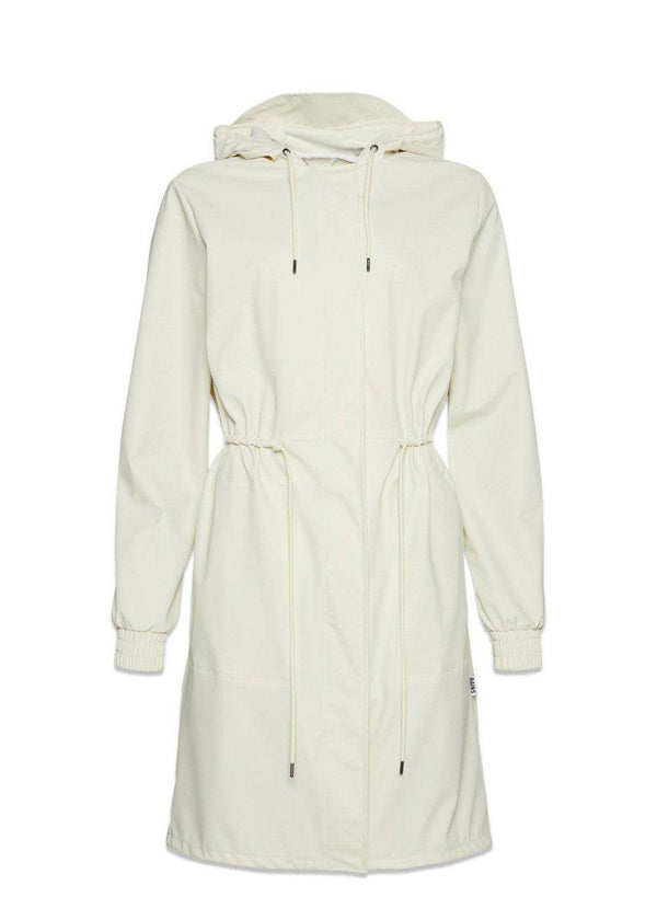 Rains' String Parka - Fossil. Køb regnjakker her.