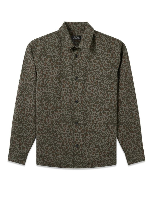 A.P.C's Surchemise Mathys - Kaki Clair. Køb shirts her.