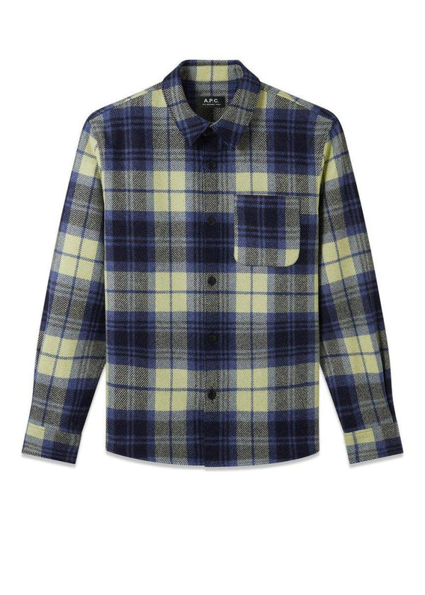 A.P.C's Surchemise Trek - Dark Navy. Køb shirts her.