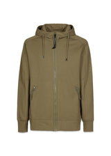 C.P. Companys Sweatshirts-Hooded Open - Lead Grey. Køb hoodies her.