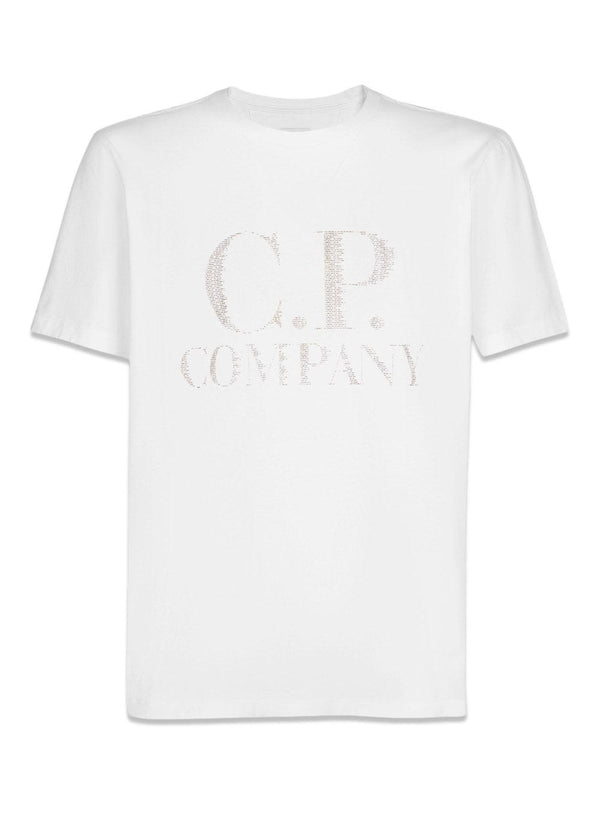 C.P. Companys T-Shirts Short Sleeve Jersey - Gauze White. Køb t-shirts her.
