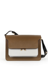 Marnis TRUNK BAG - Cigar+Pelican+Black. Køb skuldertasker her.