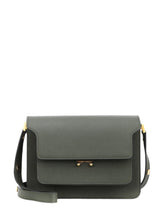 Marnis TRUNK BAG - Forrest Green. Køb designertasker||skuldertasker her.