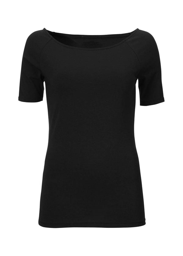 Modströms Tansy top - Zwart. Koop hier topjes.