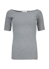 Modströms Tansy top - Grey Melange. Køb t-shirts her.