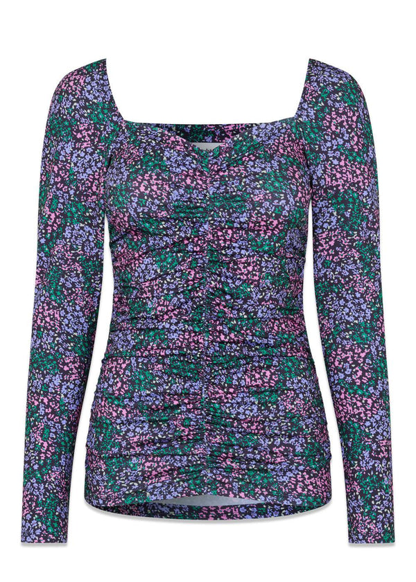Modströms TilloMD print top - Poetry Flower. Køb toppe her.
