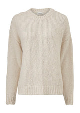 Modströms Valentia o-neck - Off White. Køb strik her.