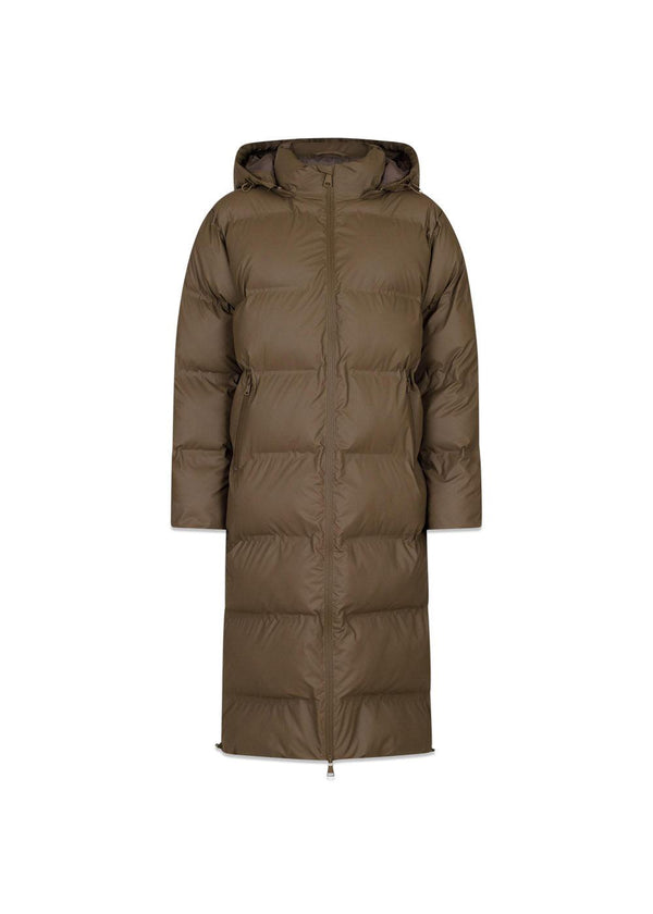 Neo Noir's Viviana C pufferjack - donker taupe. Koop hier donsjassen||winterjassen.