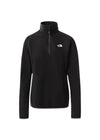 The North Faces W 100 Glacier 1/4 ritssluiting - Tnf Zwart. Koop hier fleece.