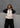 W ATTITUDE 1/4 ZIP - Gardenia White/Tnf Black Outerwear723_NF0A5J6HQ4C_GardeniaWhite/TNFBlack_XS196246285520- Butler Loftet