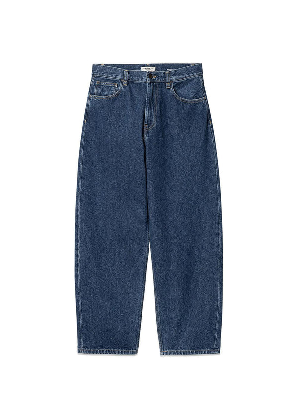 Carhartt WIP's W' Brandon broek - blauwe steen gewassen. Koop hier jeans.
