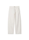 Carhartt WIP's W' Brandon Pant - White Rinsed. Køb jeans her.